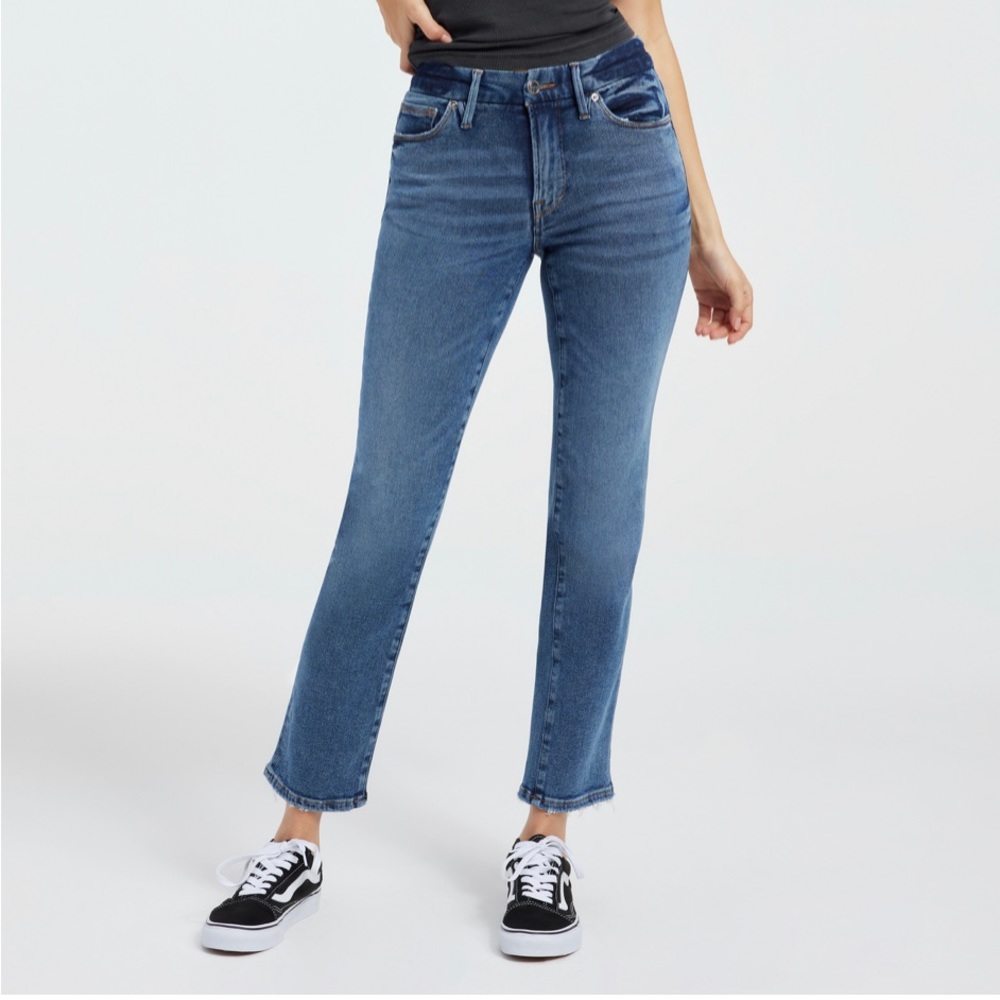 NWT Good American Good Legs Straight size 2/26